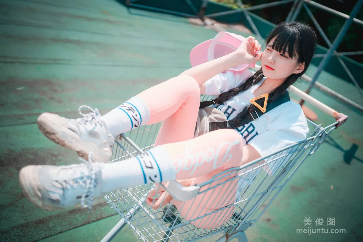 [DJAWA] Jenny - Loose and Tight Pink 寫真套圖 67