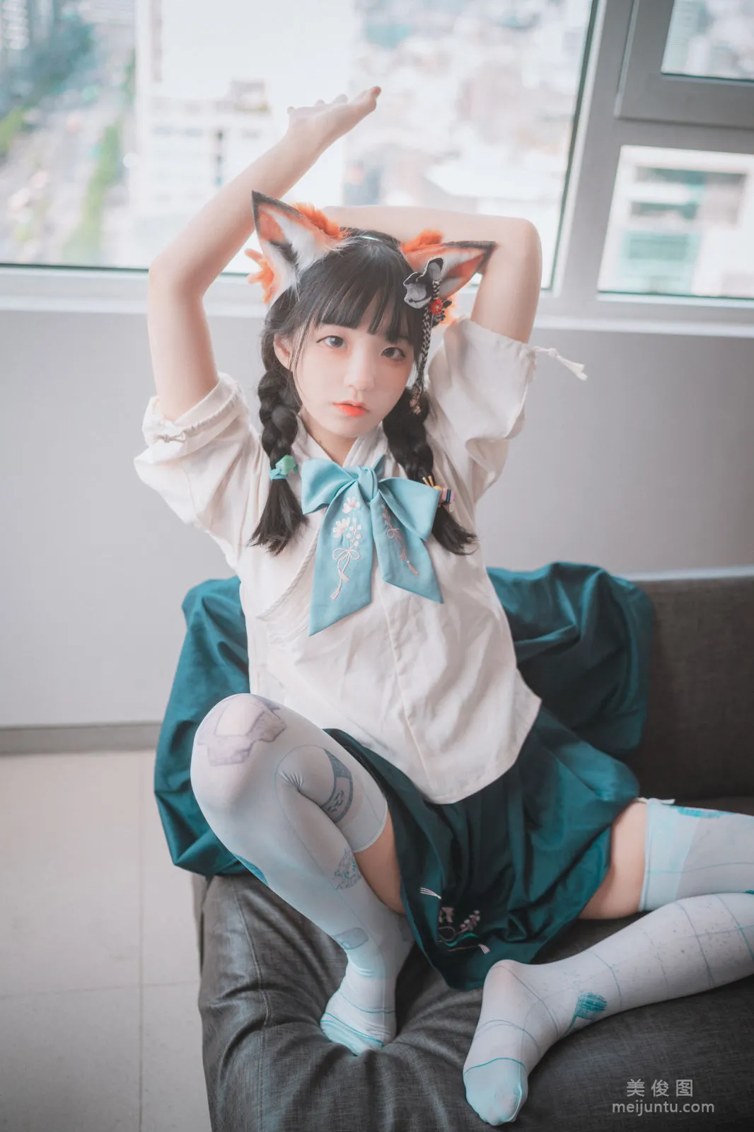 [DJAWA] Jenny - Kitsune in Hanfu 寫真套圖 45