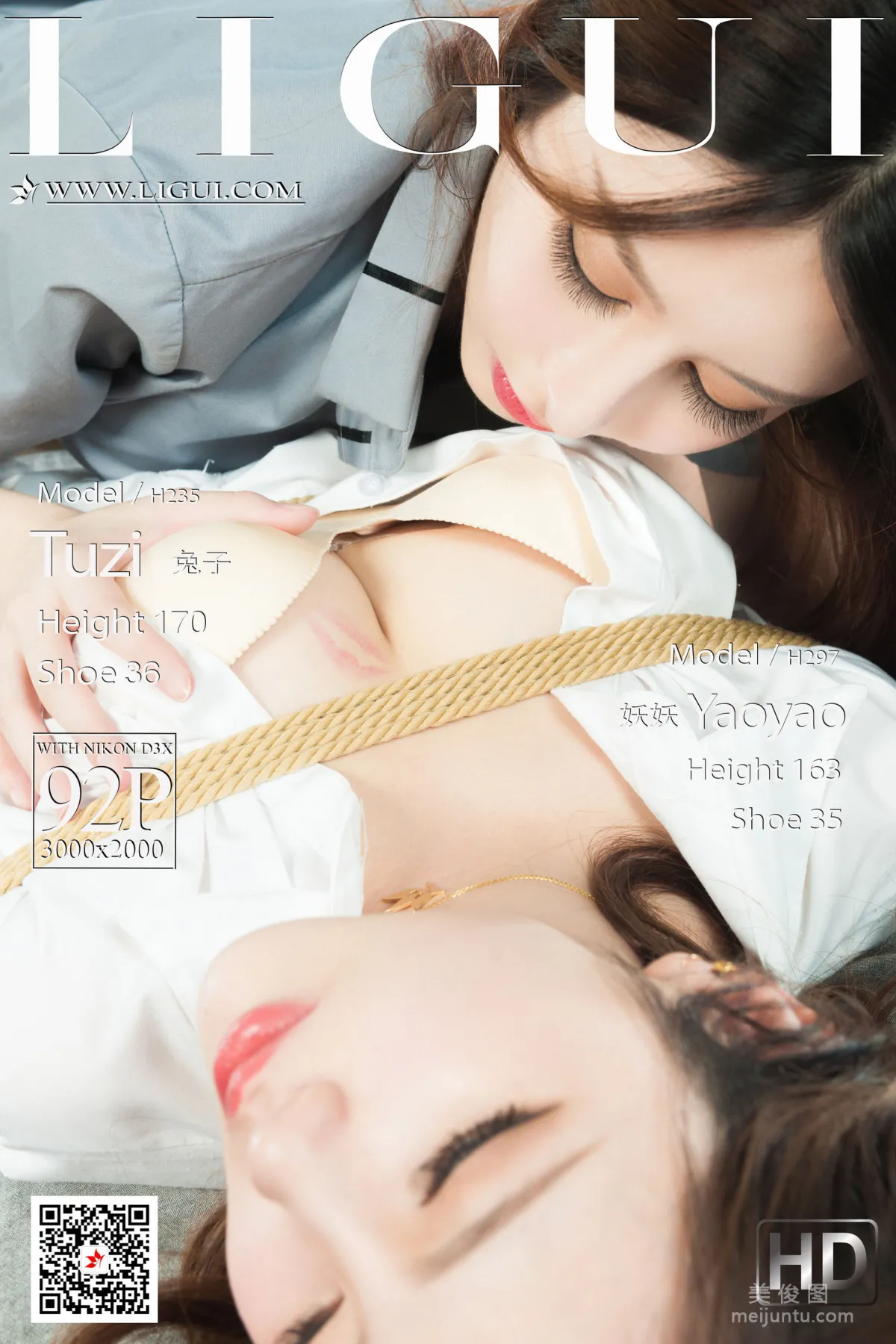 [麗櫃Ligui] Model 兔子&amp;妖妖 《雙生花的虐戀柔情》 1