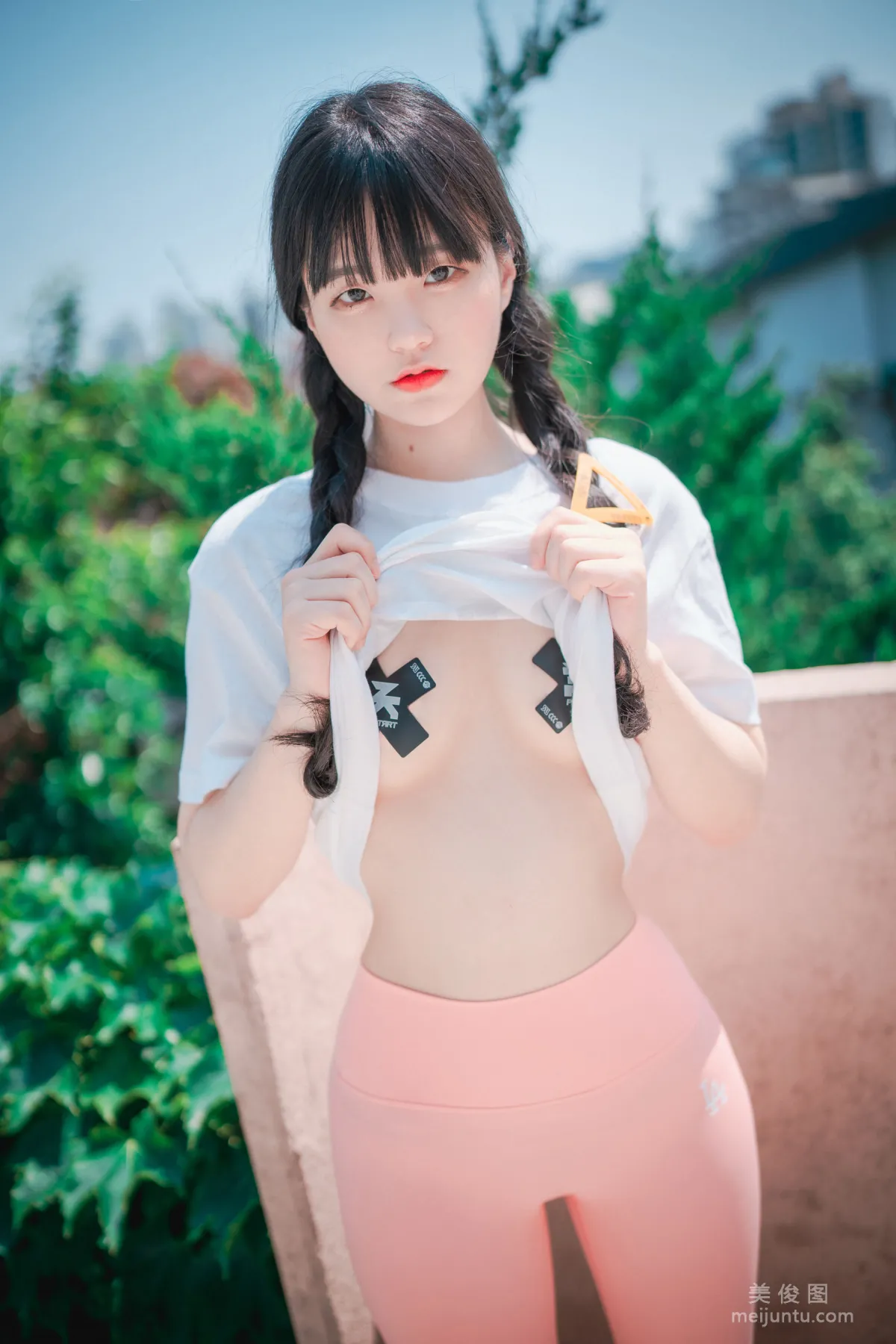 [DJAWA] Jenny - Loose and Tight Pink 寫真套圖 147