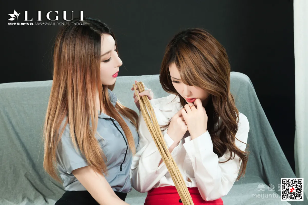 [麗櫃Ligui] Model 兔子&amp;妖妖 《雙生花的虐戀柔情》 7