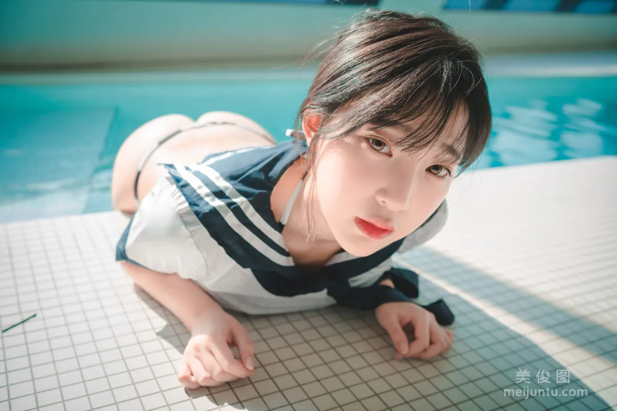 [DJAWA] Kang Inkyung - Poolside Photo Set photo 49
