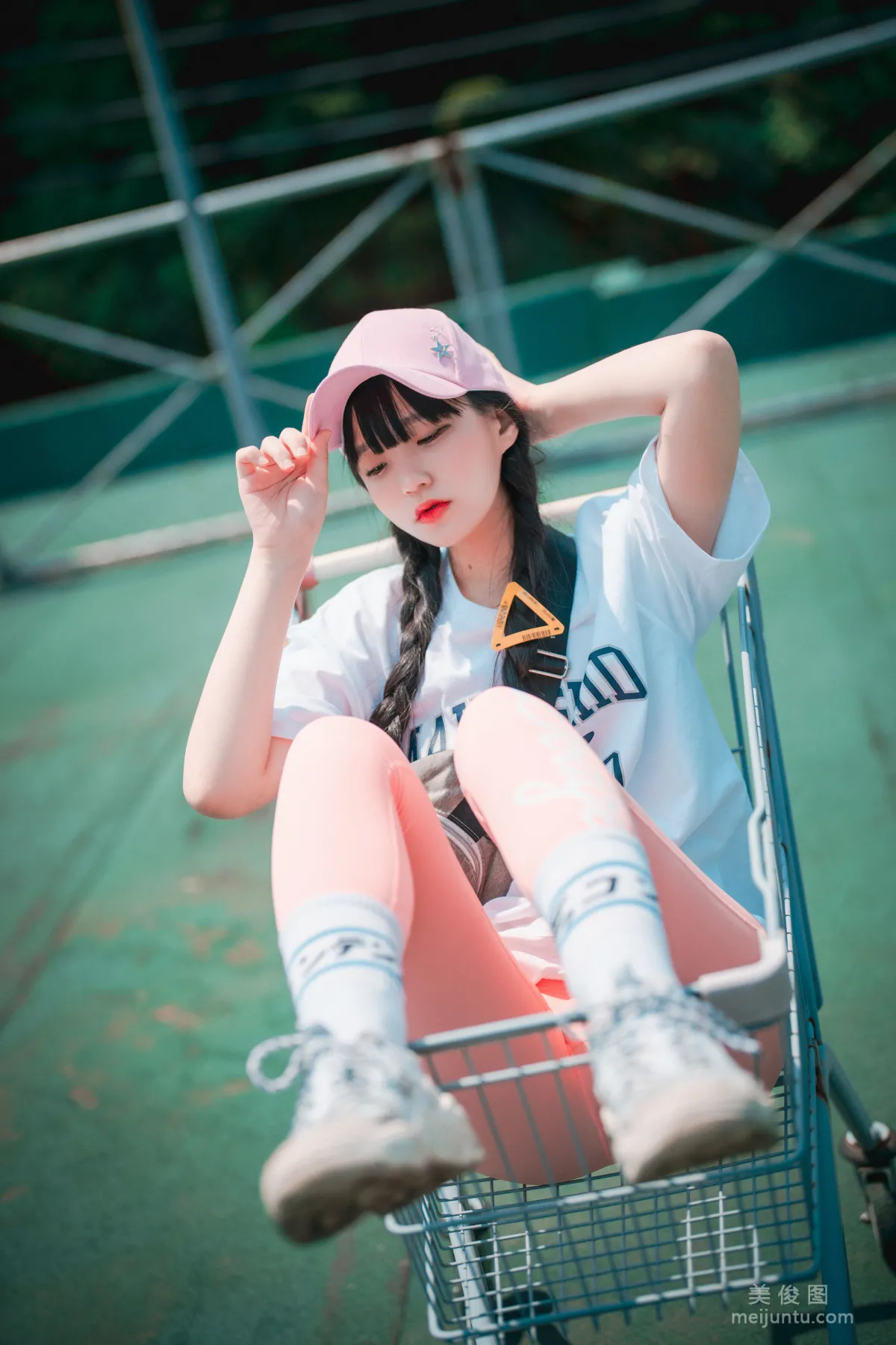 [DJAWA] Jenny - Loose and Tight Pink 寫真套圖 65