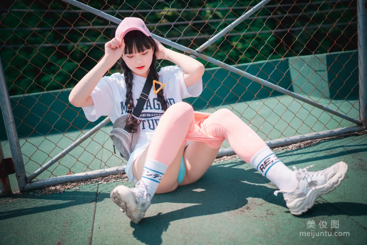 [DJAWA] Jenny - Loose and Tight Pink 寫真套圖 101