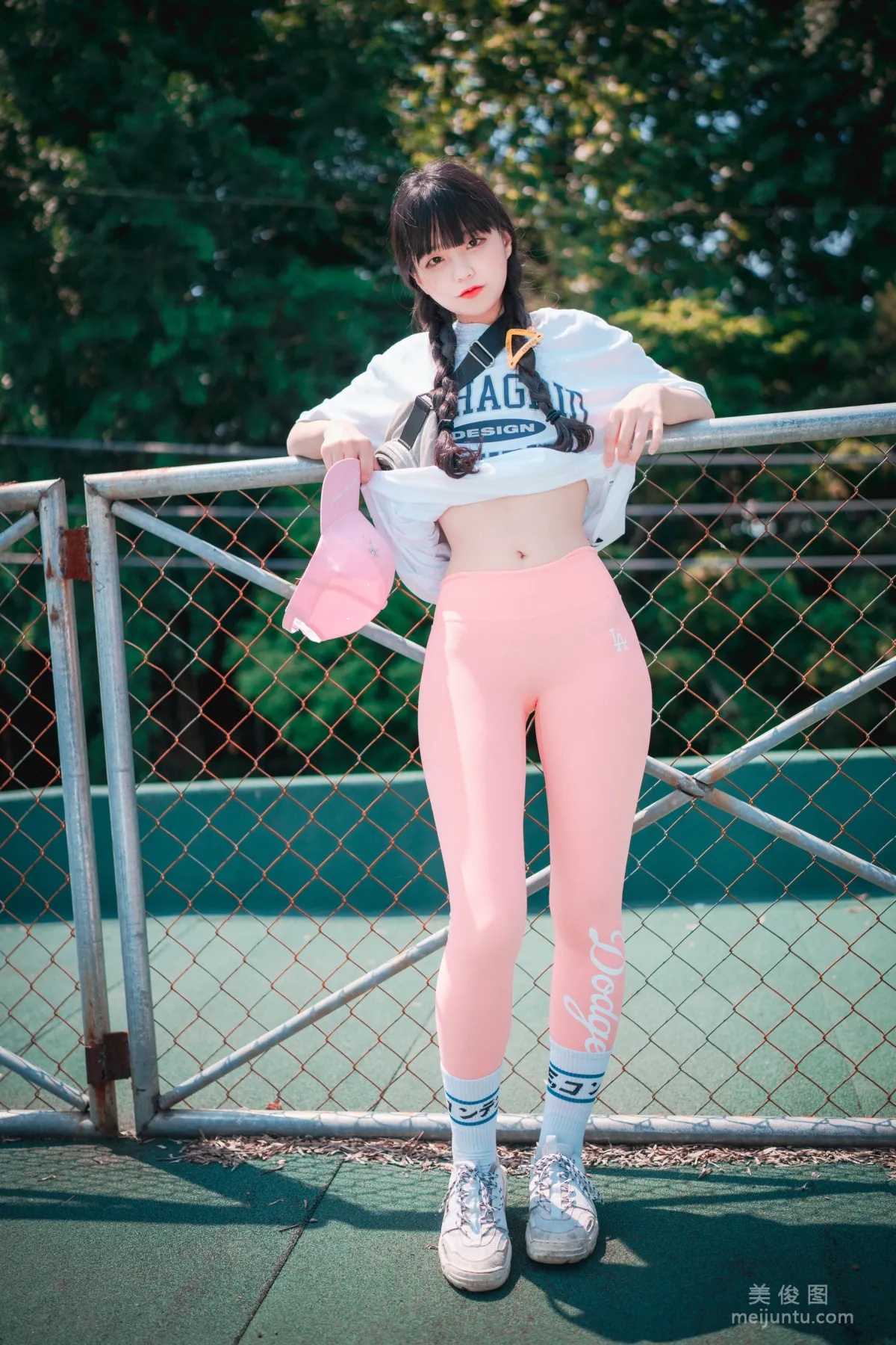 [DJAWA] Jenny - Loose and Tight Pink 寫真套圖 92