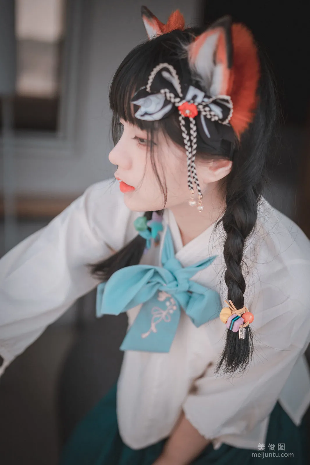 [DJAWA] Jenny - Kitsune in Hanfu 寫真套圖 35