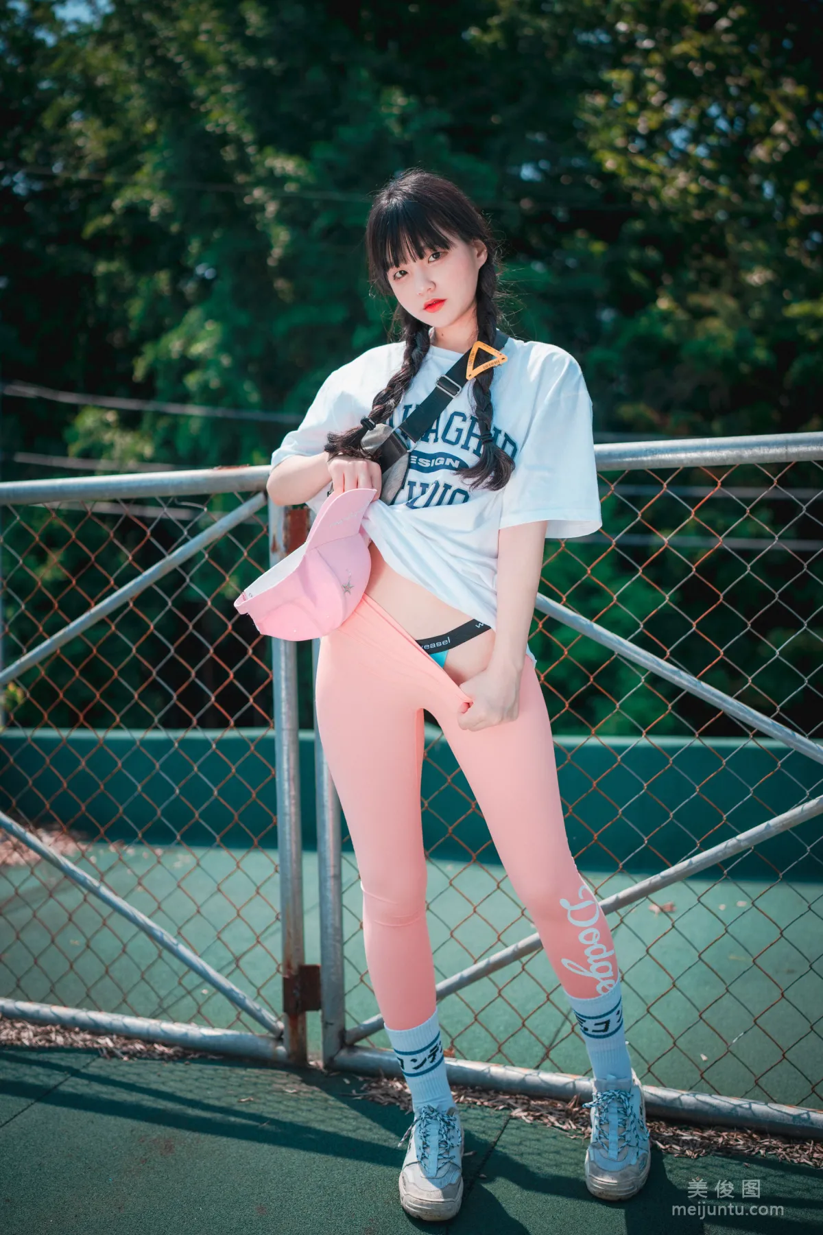 [DJAWA] Jenny - Loose and Tight Pink 寫真套圖 87