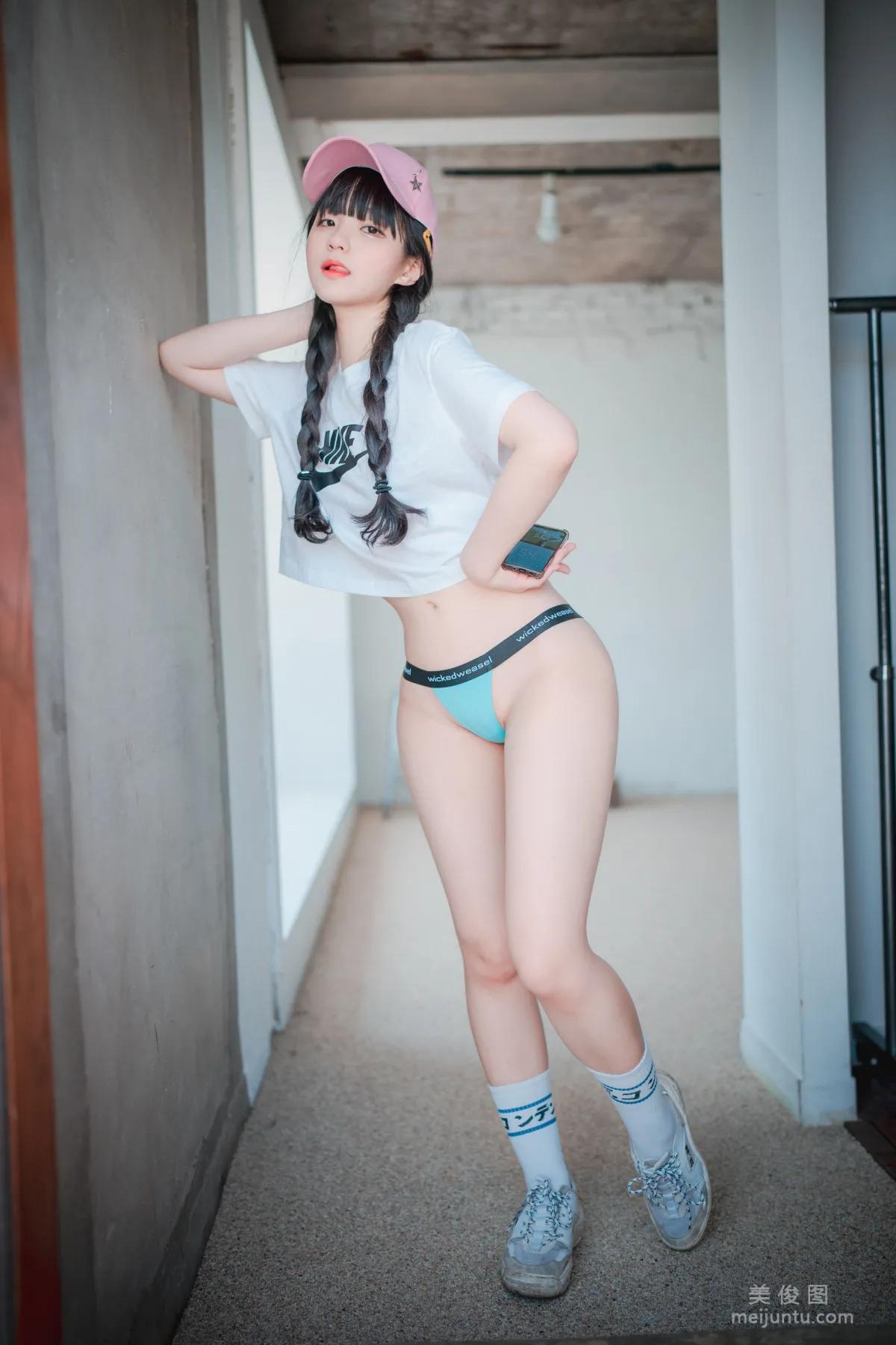 [DJAWA] Jenny - Loose and Tight Pink 寫真套圖 132