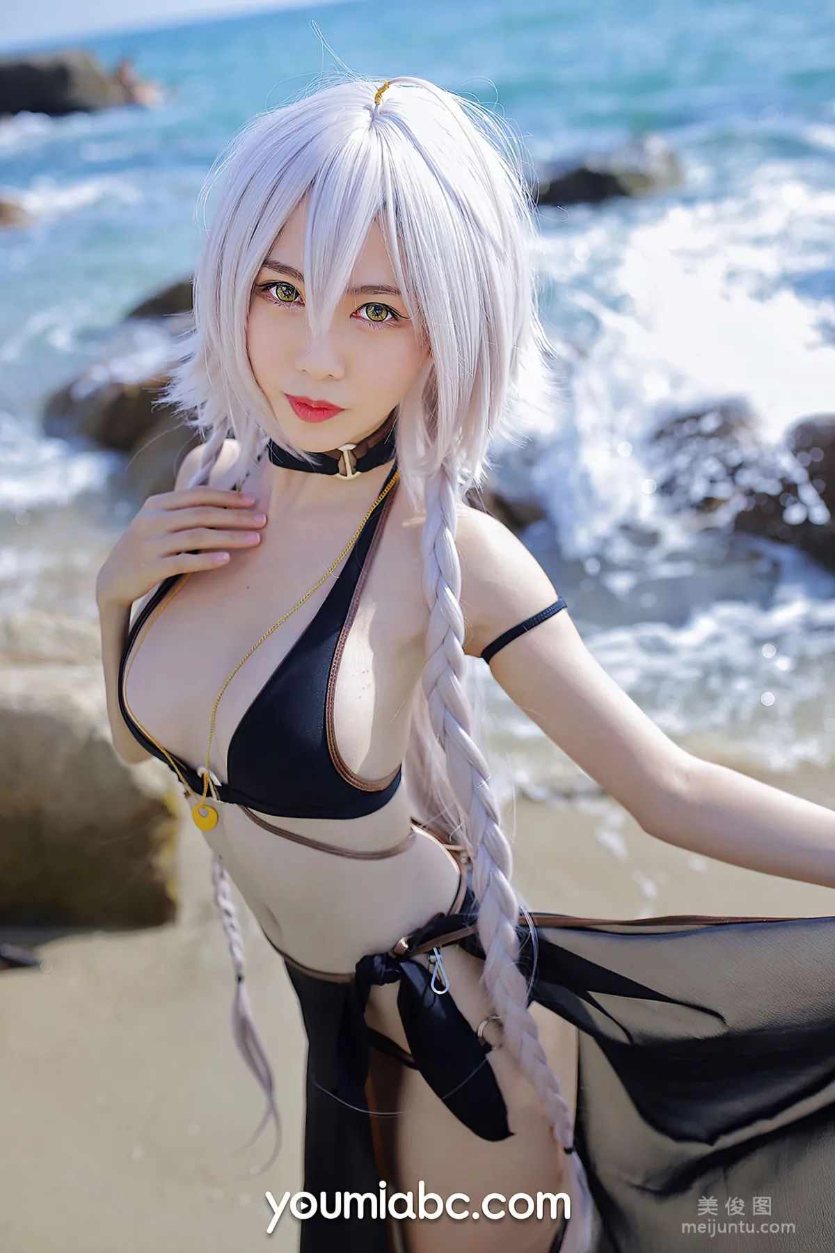 [尤蜜YouMi] 抖娘利世 - FGO~泳裝黑貞德 5