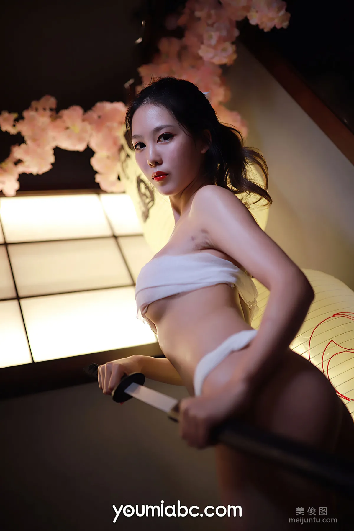 [YouMi] Douniang Lishi, Wooden Sword Female Samurai photo 19