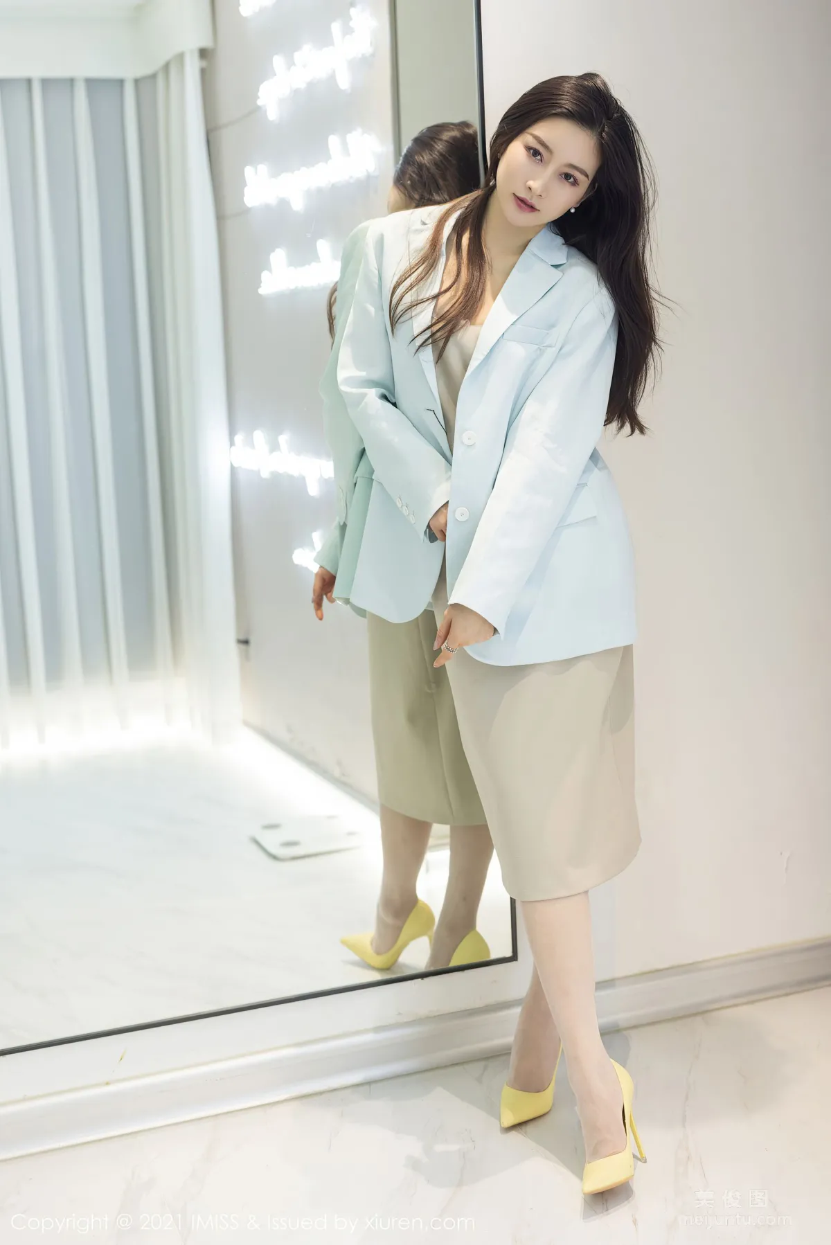 [愛蜜社IMiss] Vol.601 Vanessa - 碎花與蕾絲内衣 7