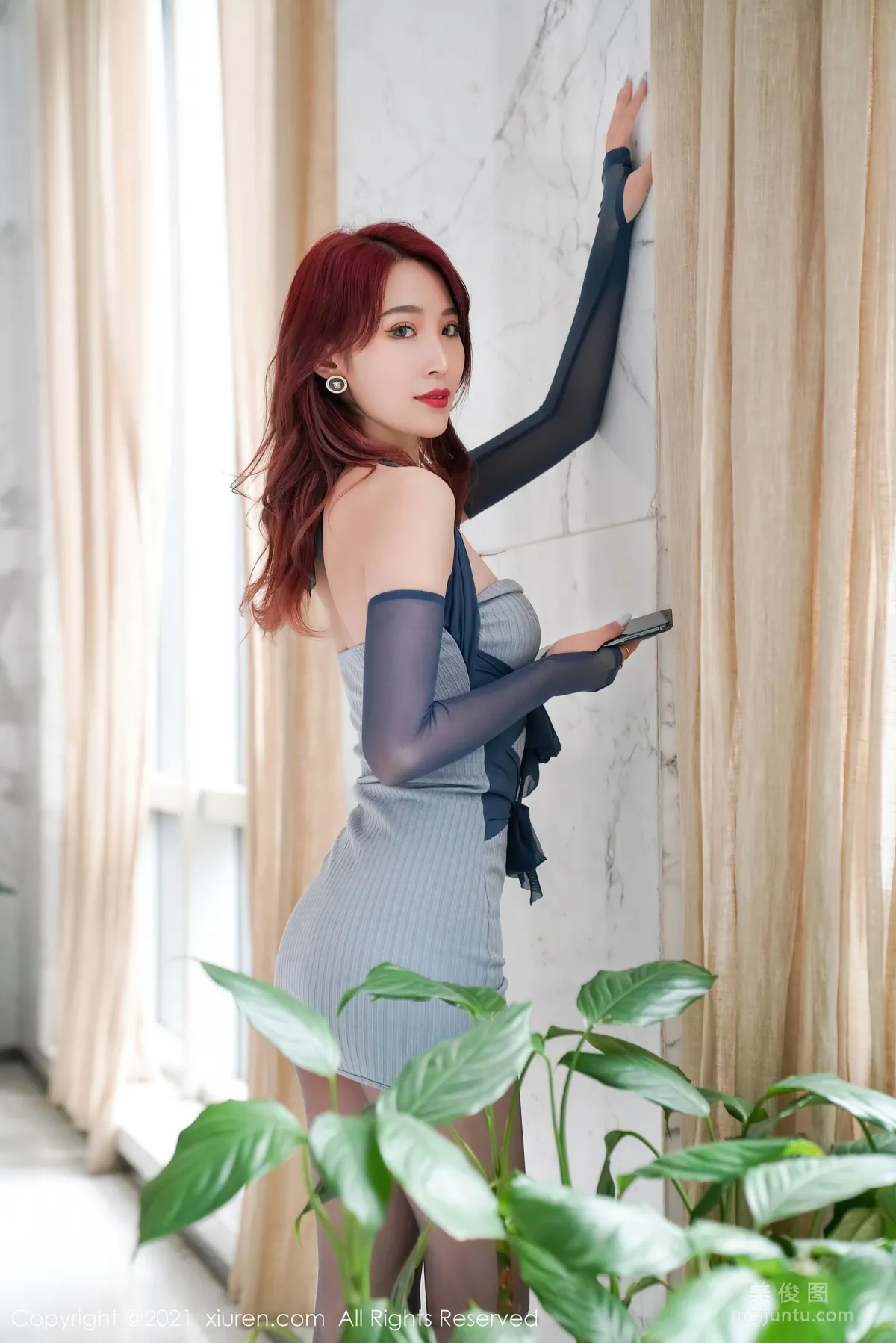 [秀人XiuRen] No.3535 周慕汐baby - 極緻黑絲美腿修長 21
