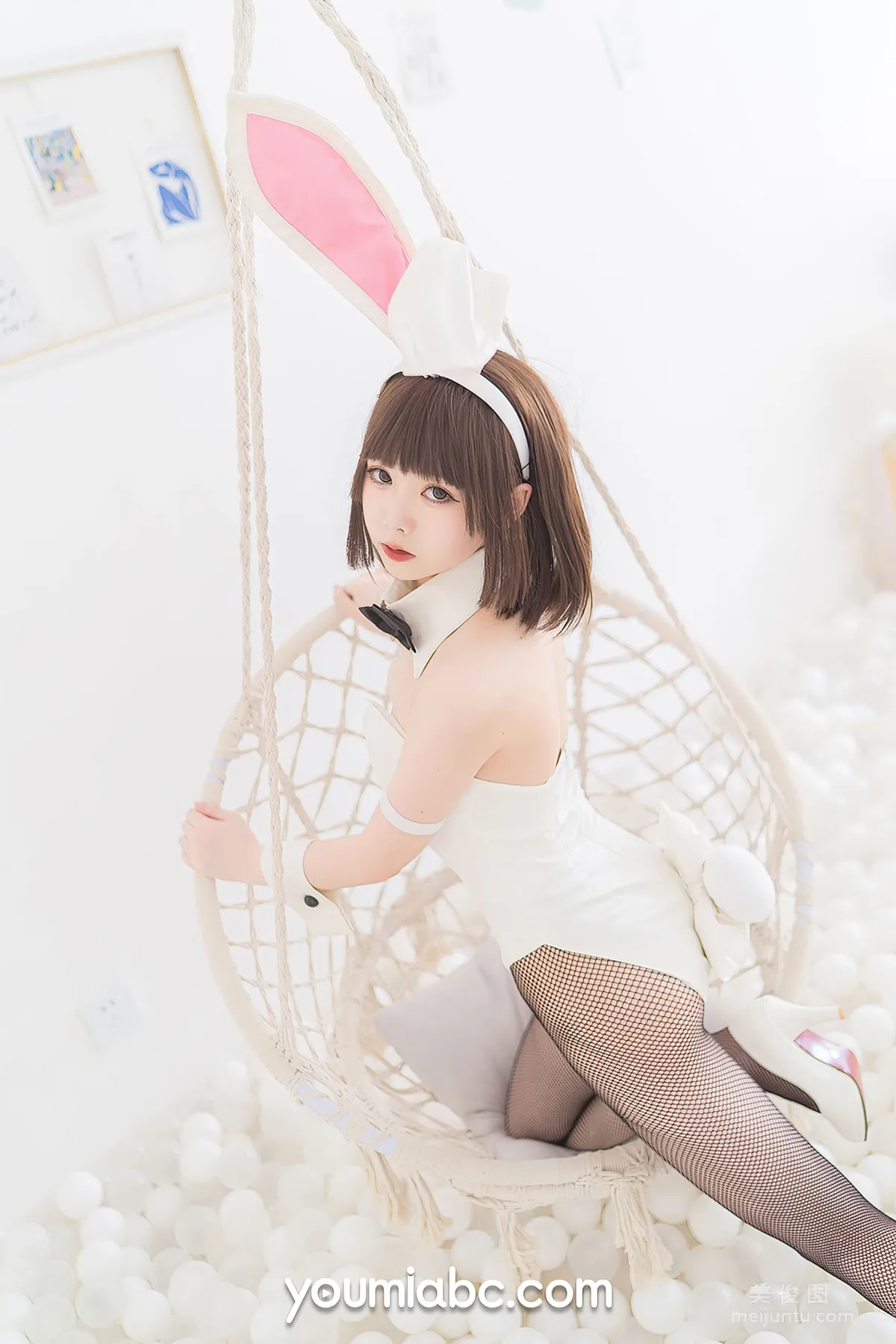 [尤蜜YouMi]  向小圆 - 兔女郎加藤惠6