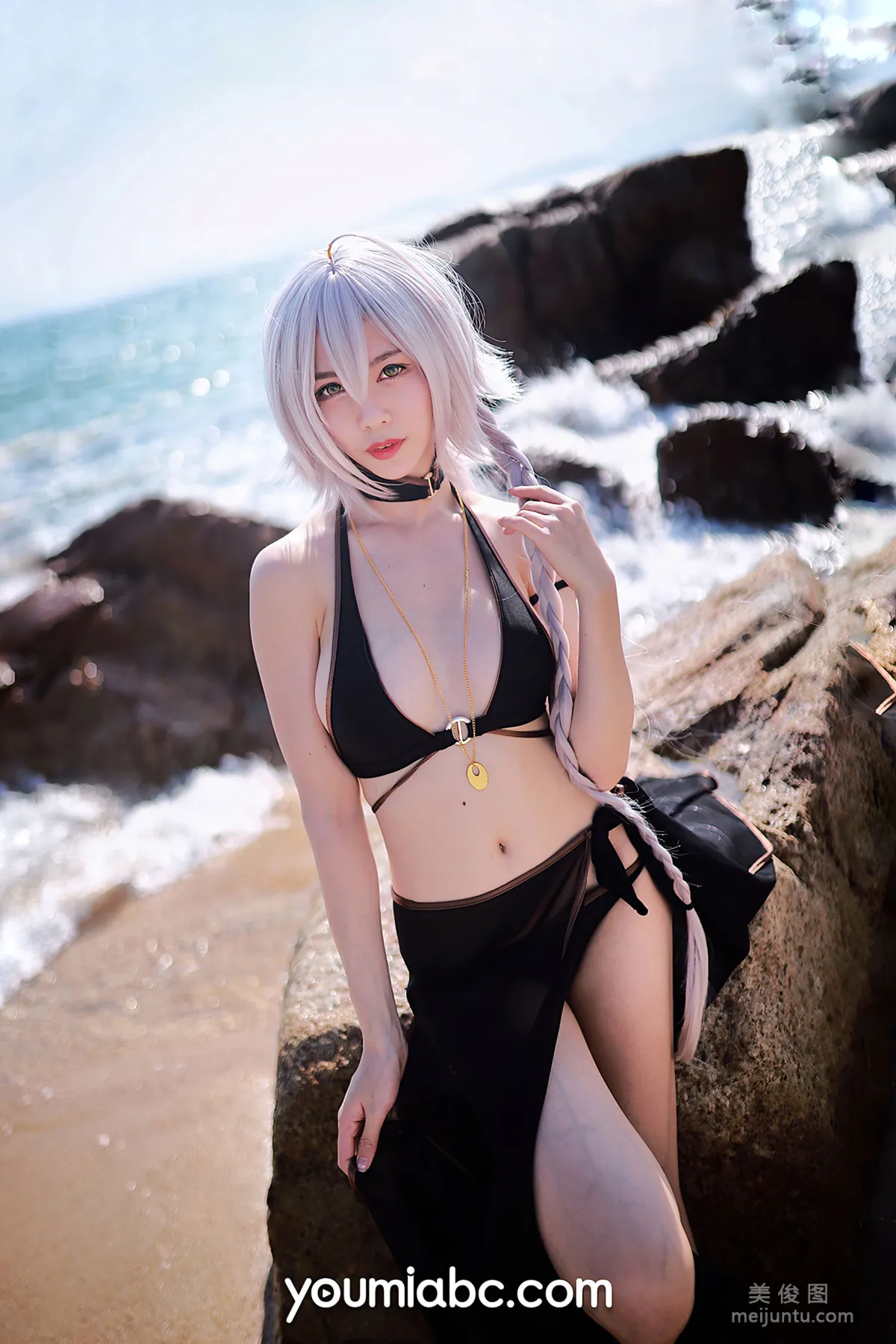 [尤蜜YouMi] 抖娘利世 - FGO~泳裝黑貞德 10