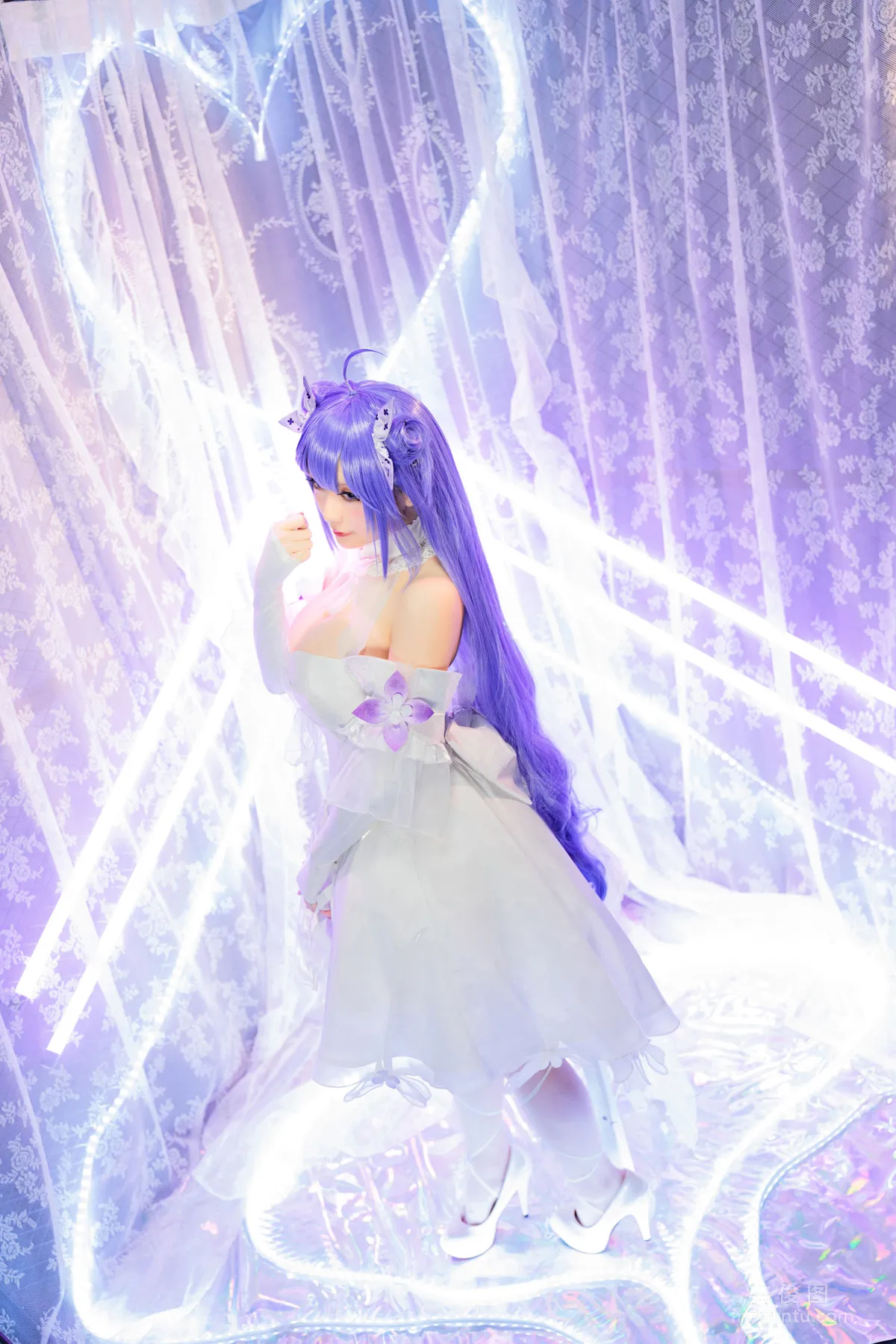 [網紅COSER] 星之遲遲 - 純白と漆黑《獨角獸》 套圖 23