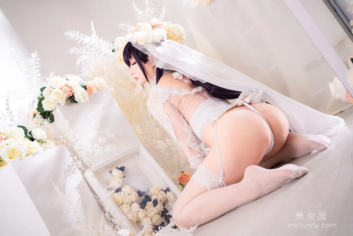[Internet Celebrity COSER] Xingzhi Chichi - Pure White and Jet Black "My Wife" Photos photo 24