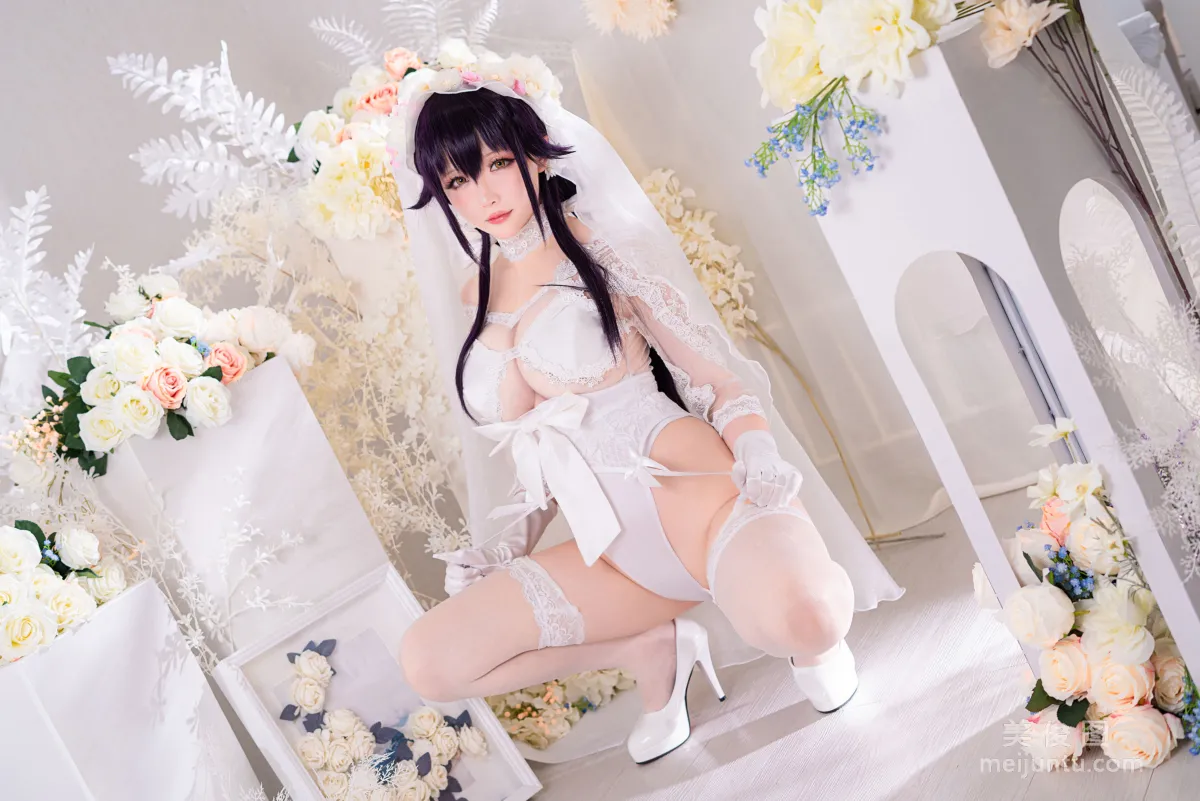 [Internet Celebrity COSER] Xingzhi Chichi - Pure White and Jet Black "My Wife" Photos photo 15