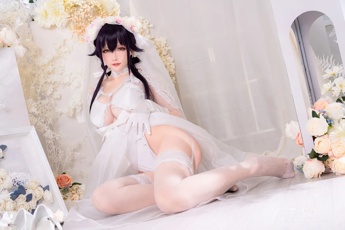 [网红COSER] 星之迟迟 - 纯白と漆黑《吾妻》写真7