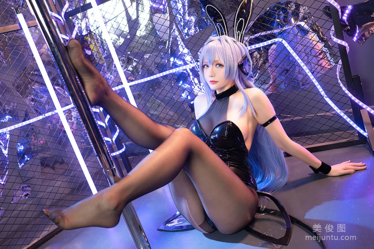 [Web Idols] Xingzhi Chichi - Pure White and Pitch Black Garden Set photo 23