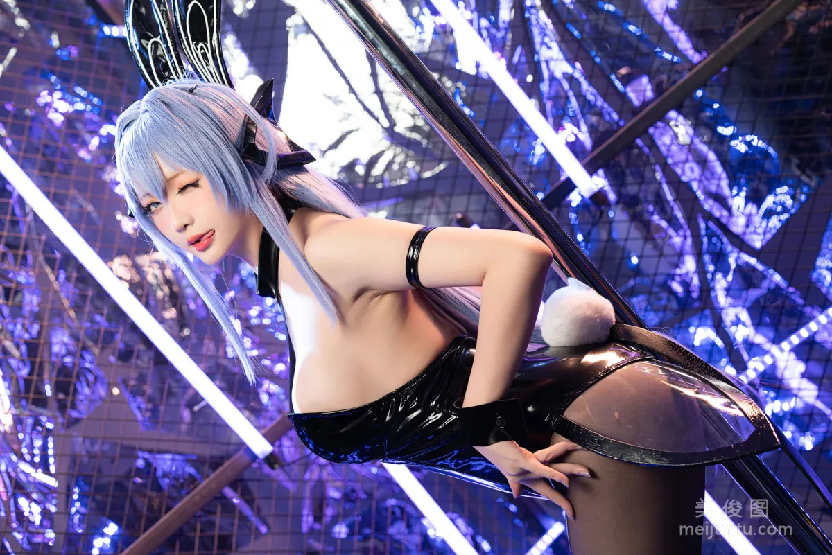 [Web Idols] Xingzhi Chichi - Pure White and Pitch Black Garden Set photo 13