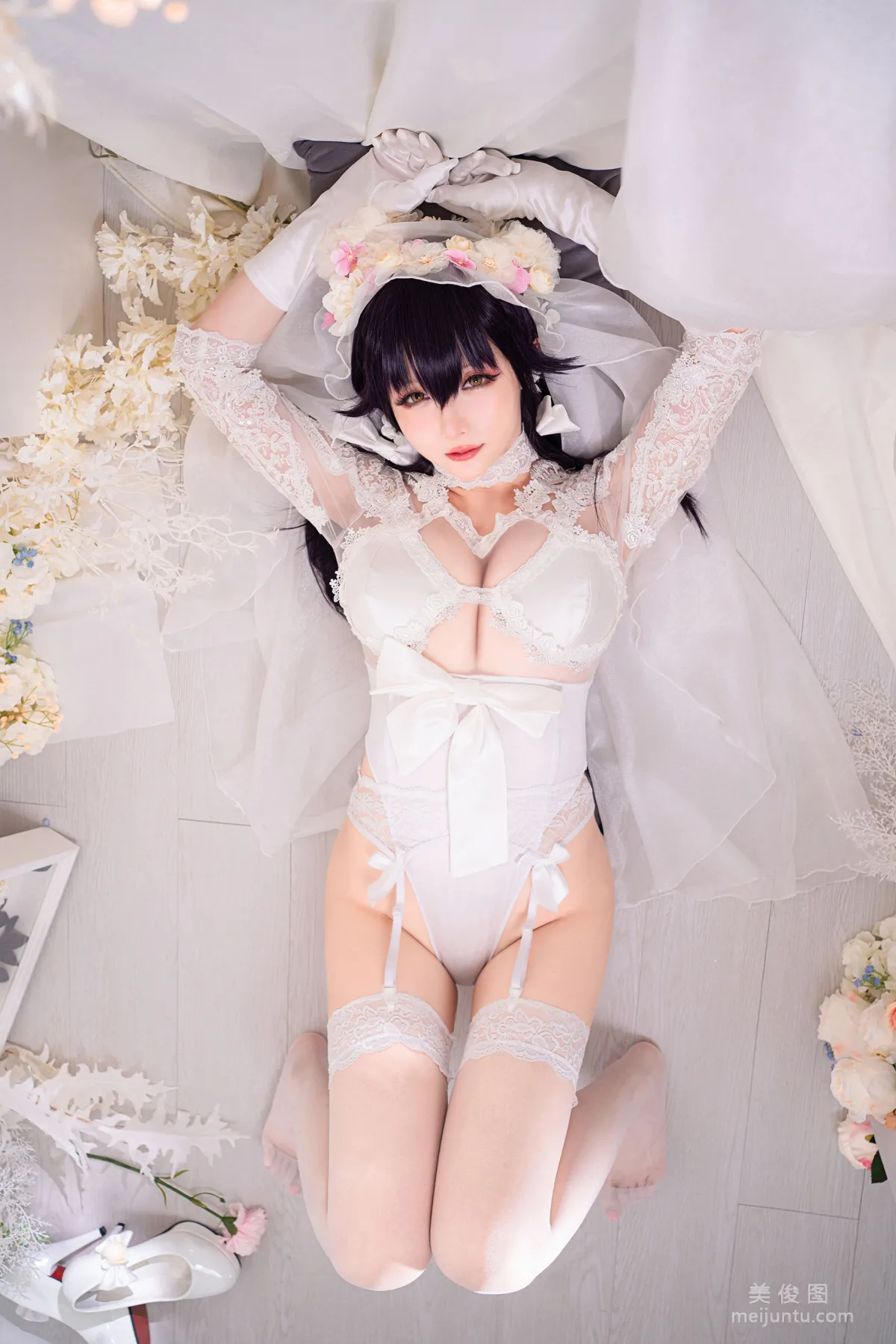 [Internet Celebrity COSER] Xingzhi Chichi - Pure White and Jet Black "My Wife" Photos photo 21