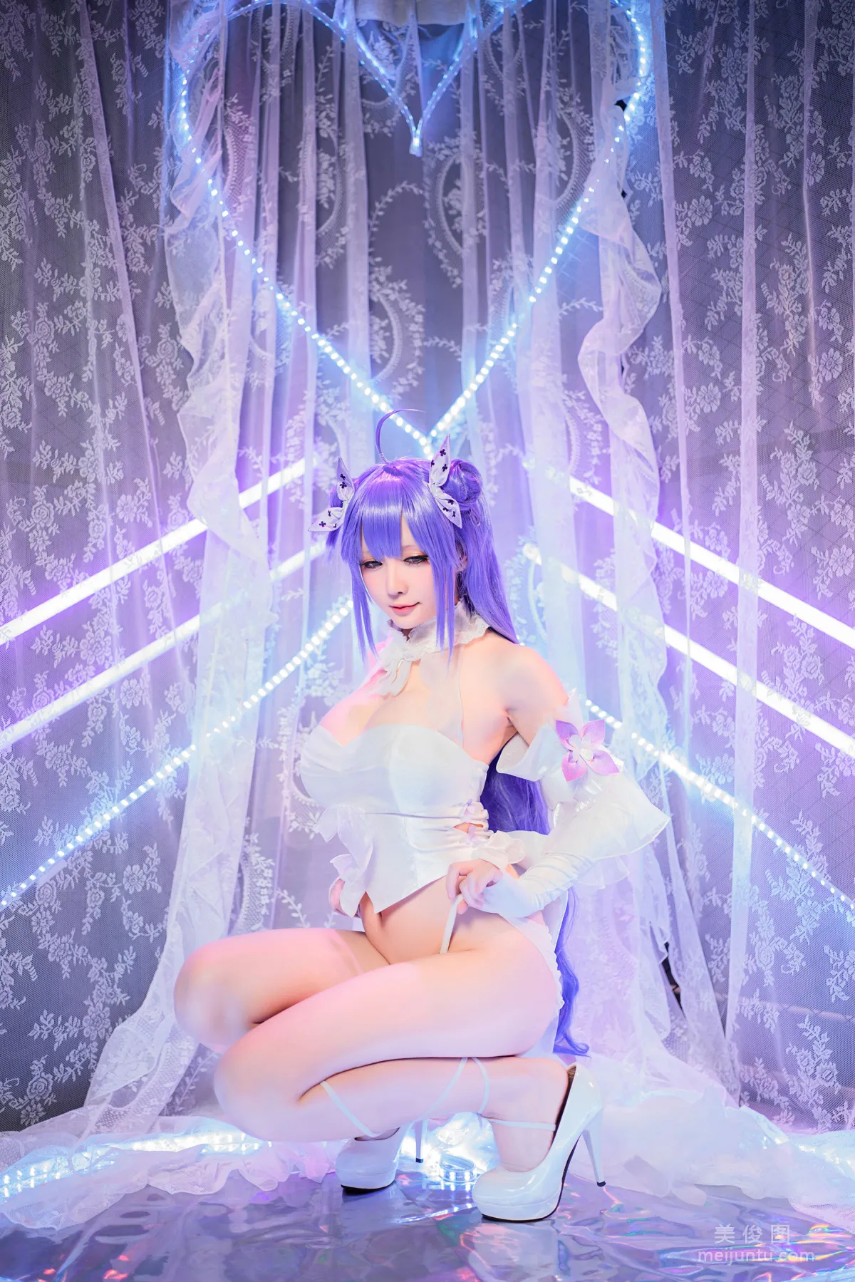 [網紅COSER] 星之遲遲 - 純白と漆黑《獨角獸》 套圖 15