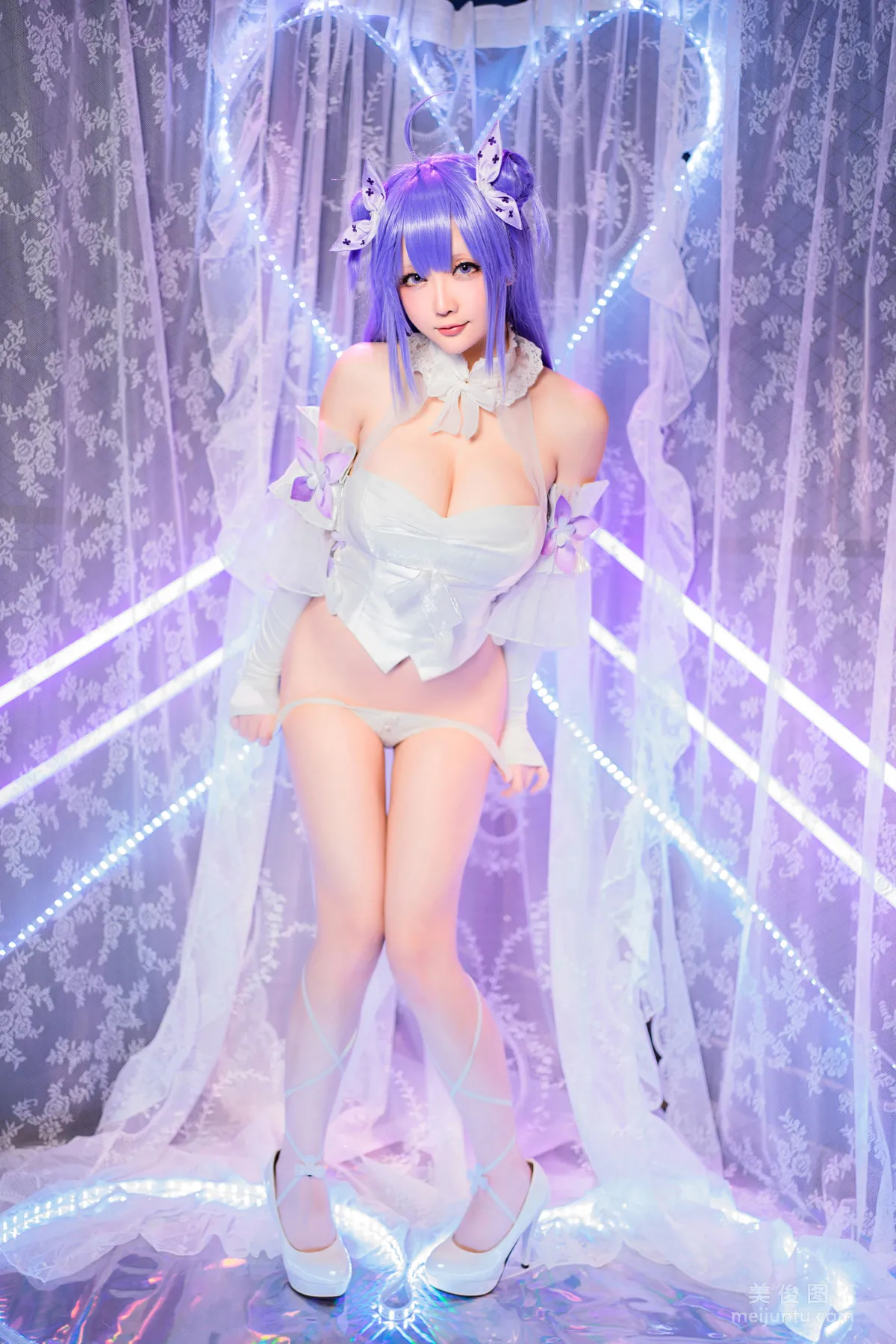 [網紅COSER] 星之遲遲 - 純白と漆黑《獨角獸》 套圖 14