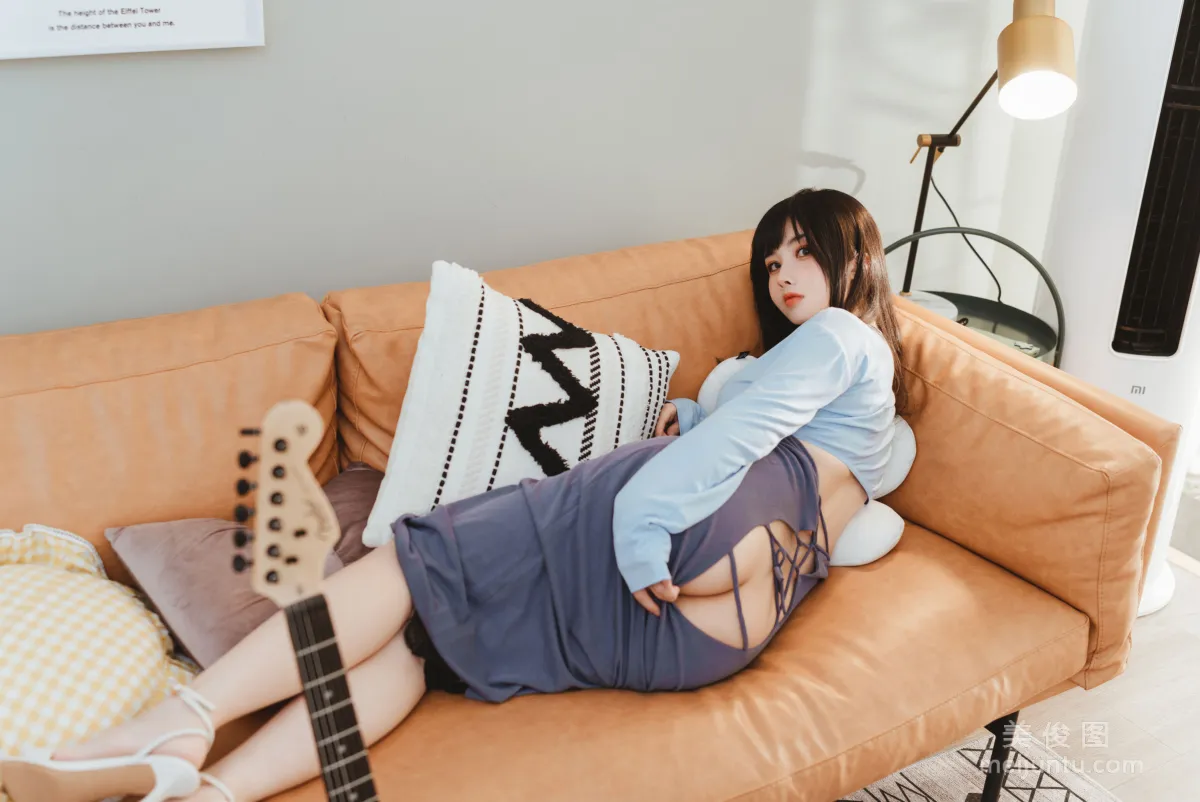 [Web Idols COSER] rioko Liang Liangzi, Guitar Sister Strap Dress photo 27