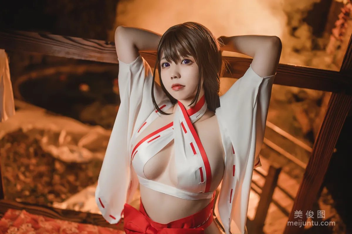 [Web Idols] Ariri Ganlory - Rope and Shrine Maiden photo 16