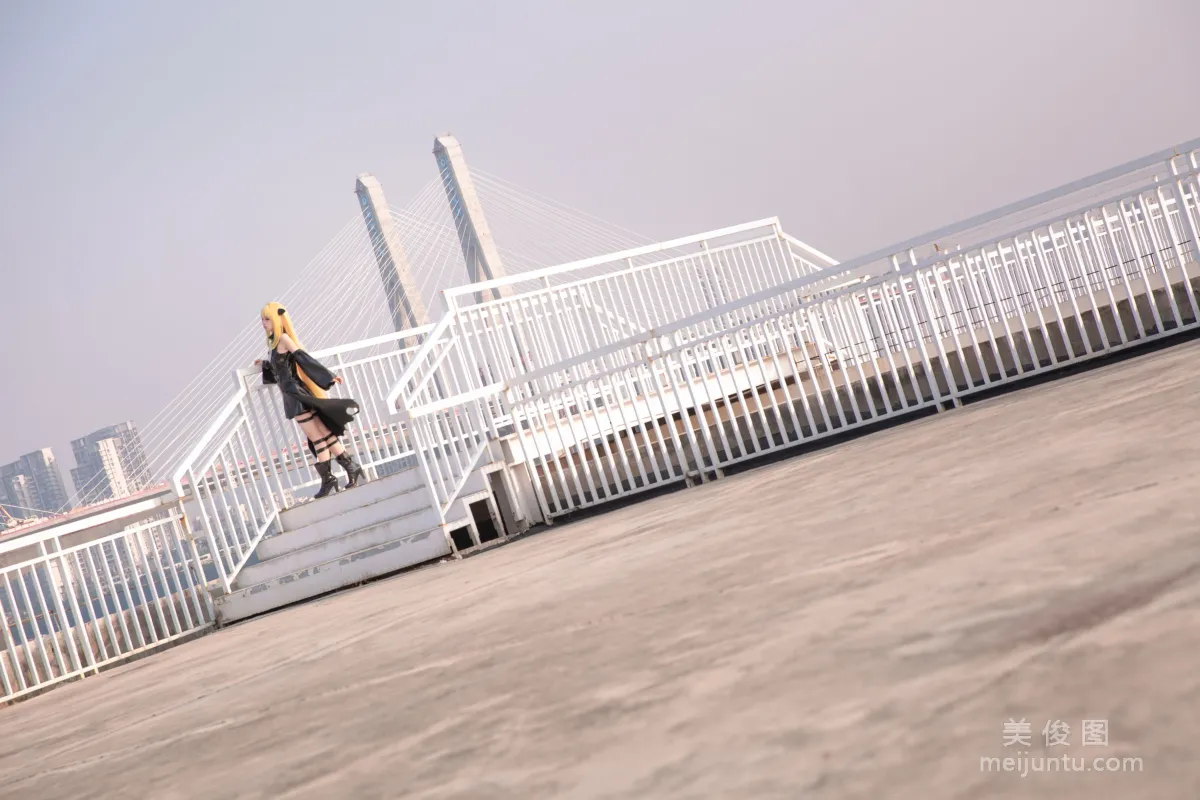[Web Idol Coser Photos] Anime Blogger G44 Buhui Shoushang - Little Darkness Casual Clothes photo 6