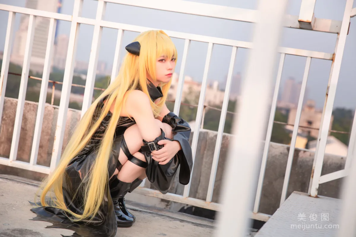 [Web Idol Coser Photos] Anime Blogger G44 Buhui Shoushang - Little Darkness Casual Clothes photo 19