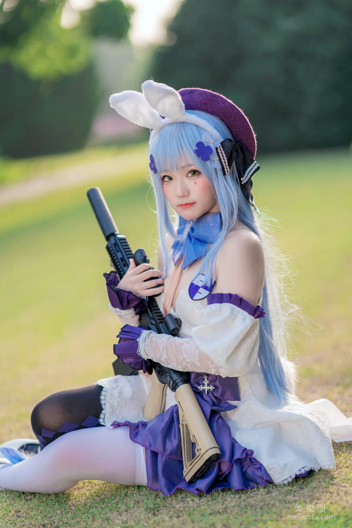 [Web Idols COSER Photos] Anime Blogger Mime Mimei - Girls' Frontline HK416 photo 11