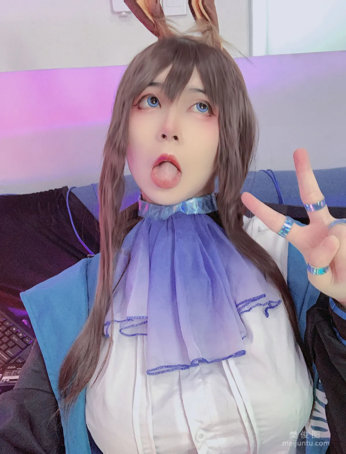 [Web Idol COSER] Uy Uy, Amiya (Arknights), Photo Set photo 46