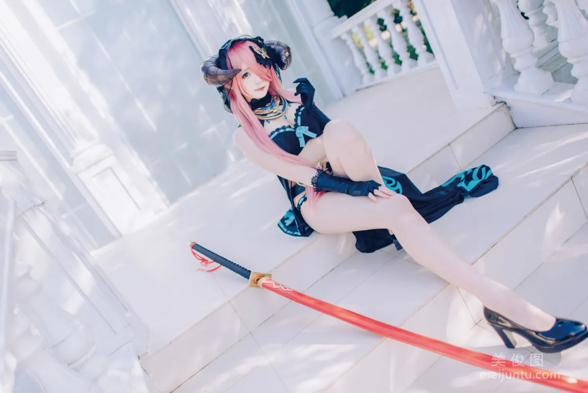 [網紅COSER] 微博妹紙霜月shimo - 碧藍幻想 娜爾梅亞 43