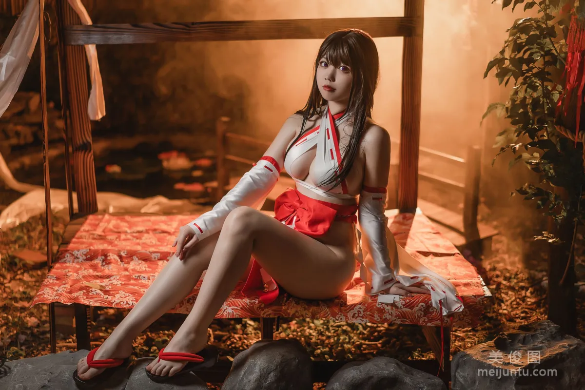 [Web Idols] Ariri Ganlory - Rope and Shrine Maiden photo 29