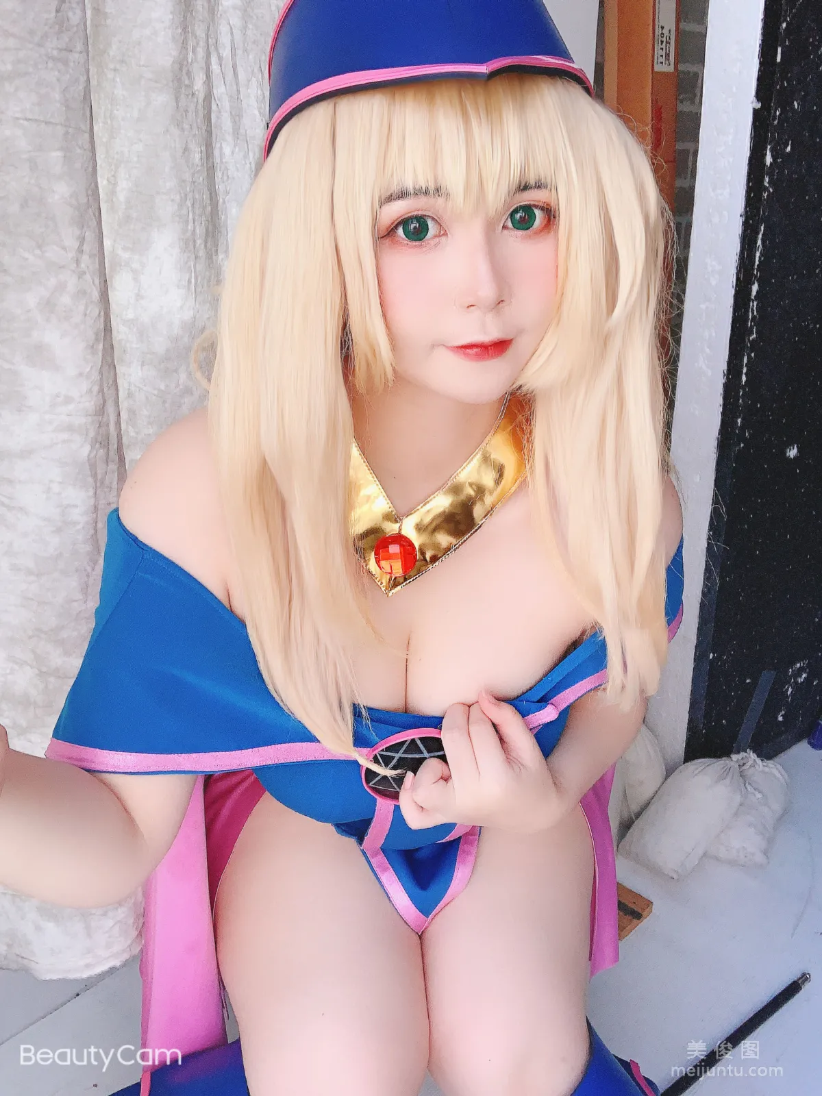 [網紅COSER] Uy Uy - Dark Magicial Girl 寫真套圖 49