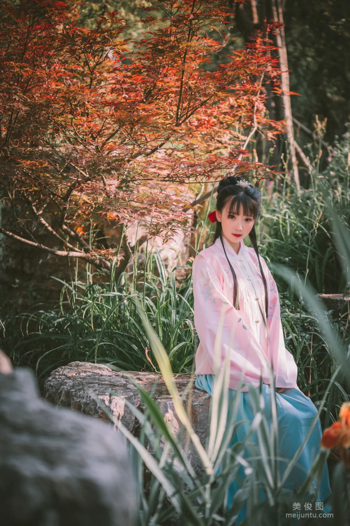 [网红COSER] 可爱人气Coser面饼仙儿 - 明治汉服1