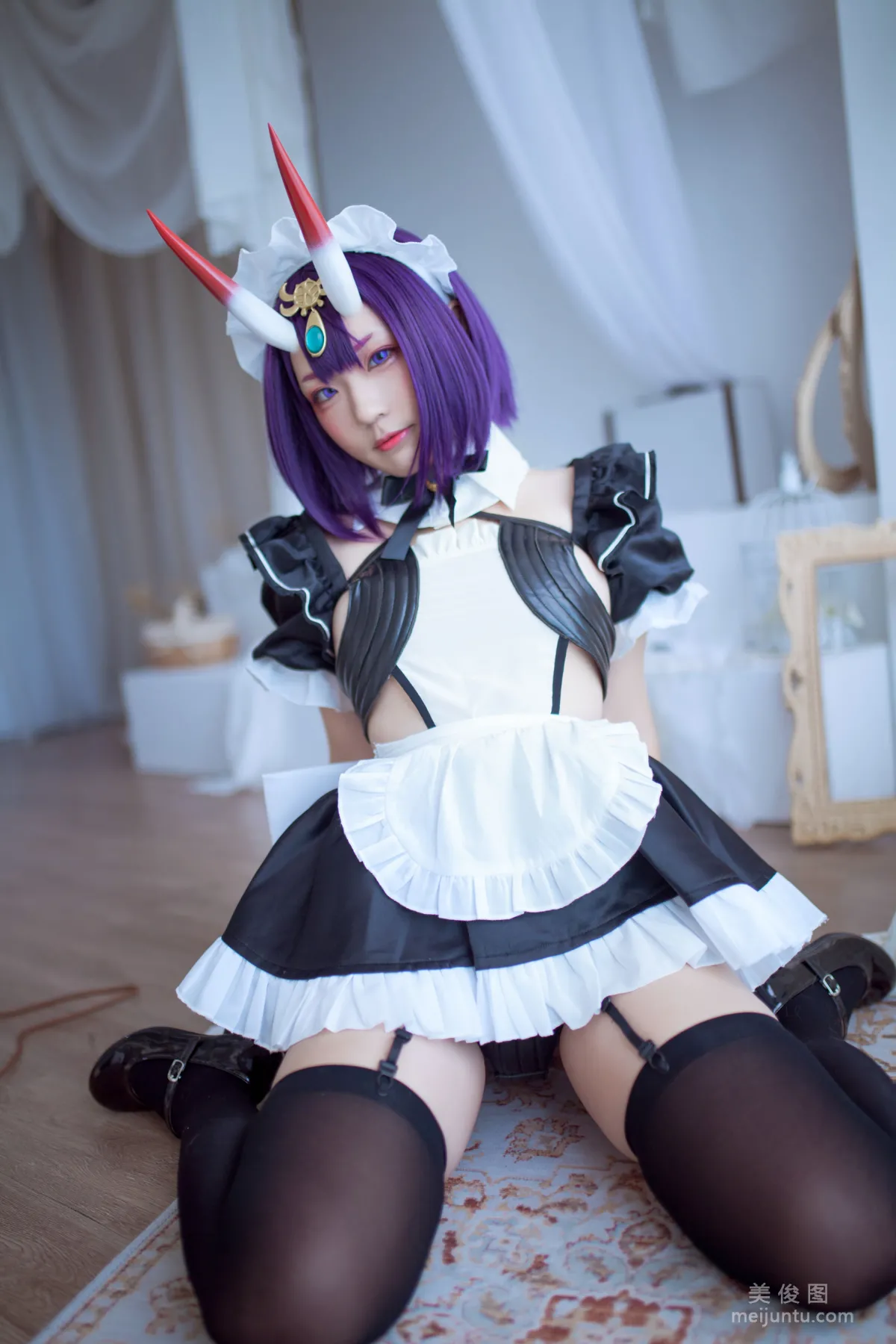 [Web Idols COSER] Anime Blogger Mime Mimei - Shuten Douji Maid photo 12