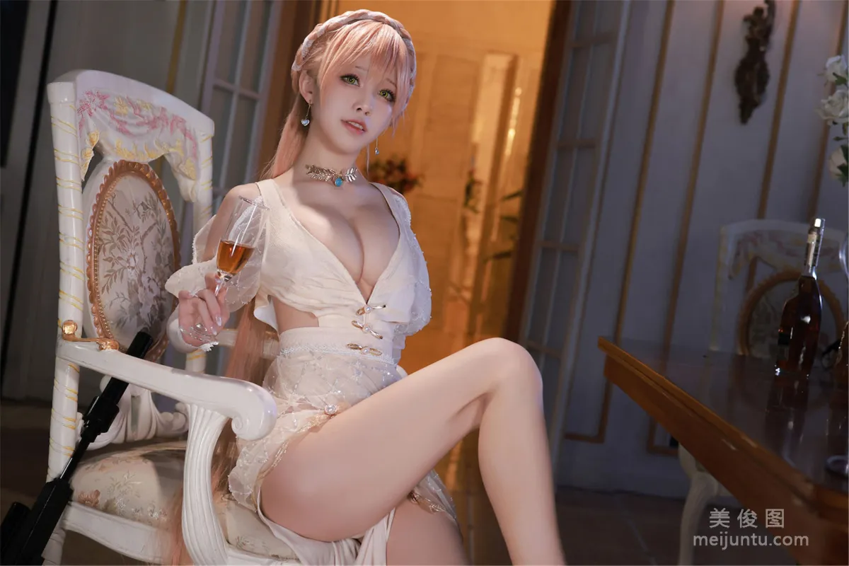 [Web Celebrity COSER] Anime Blogger Shui Miao aqua - Girls' Frontline OTS14 & Type95 photo 11