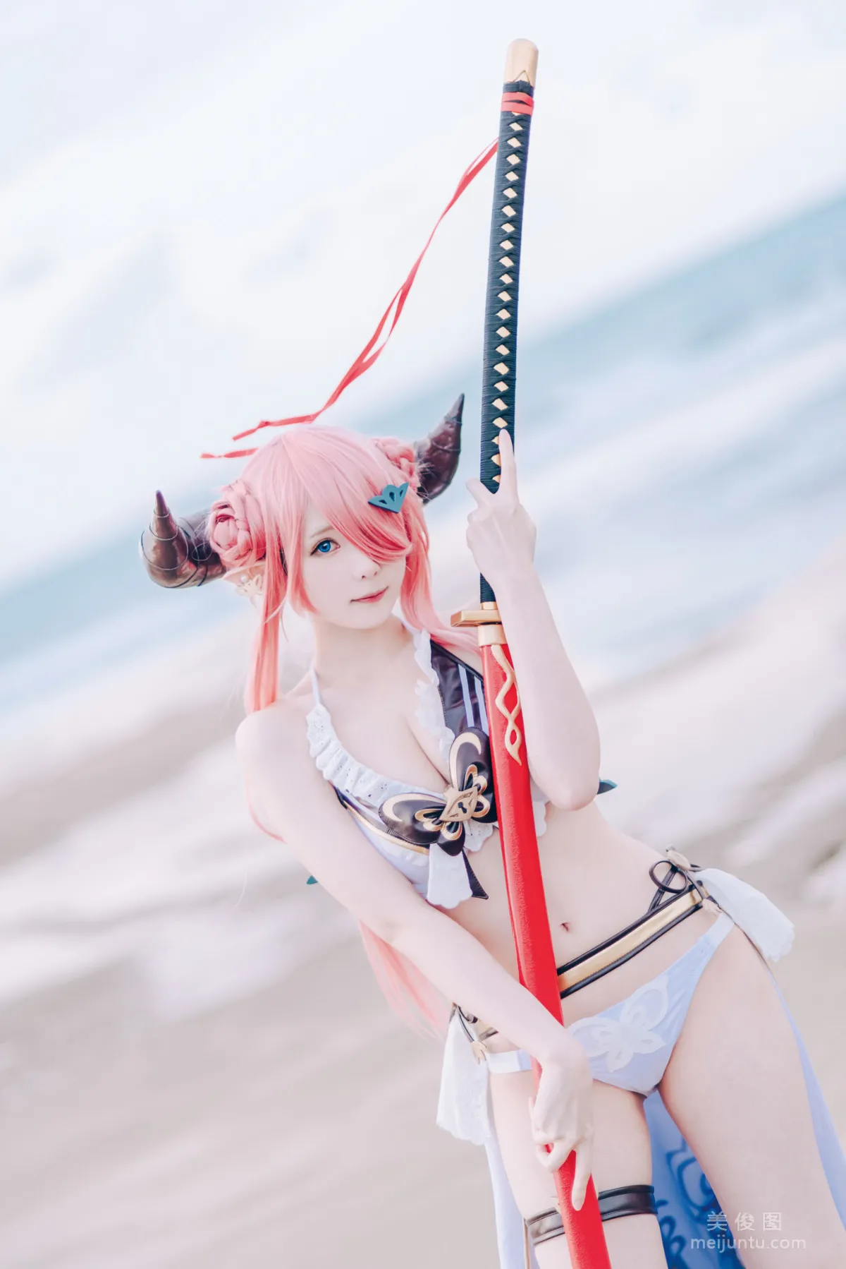 [网红COSER] 微博妹纸霜月shimo - 碧蓝幻想 娜尔梅亚1