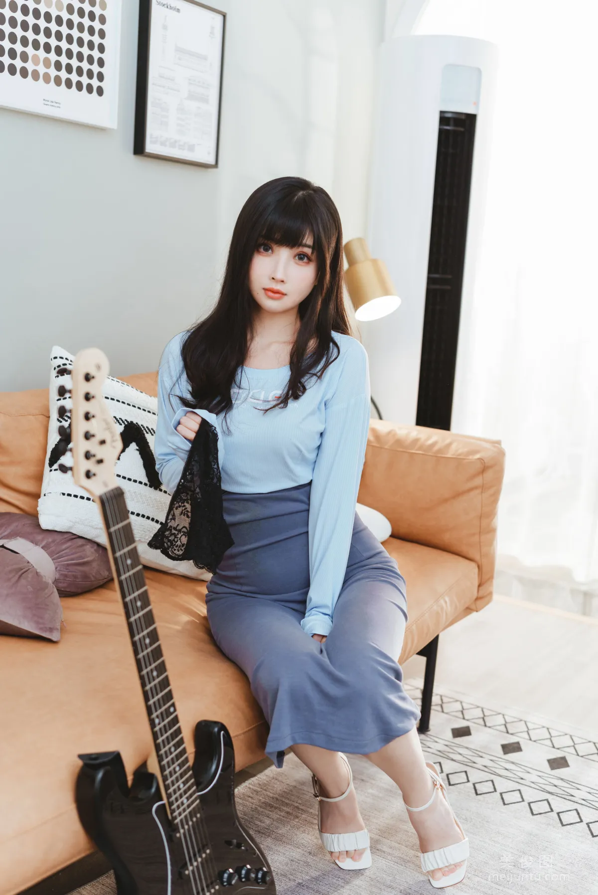 [Web Idols COSER] rioko Liang Liangzi, Guitar Sister Strap Dress photo 26