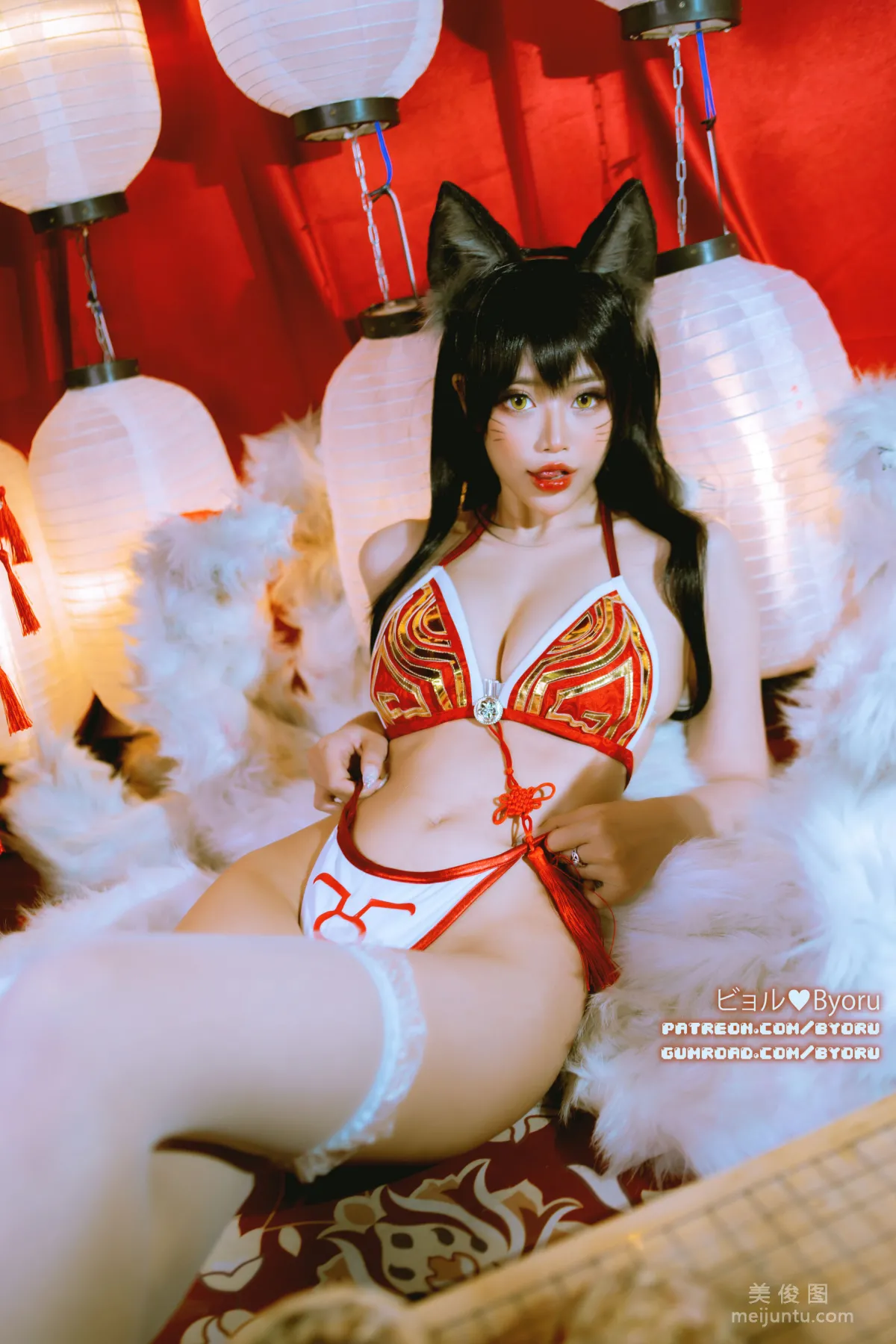 [網紅COSER寫真] 日本性感蘿莉Byoru - 阿狸 25