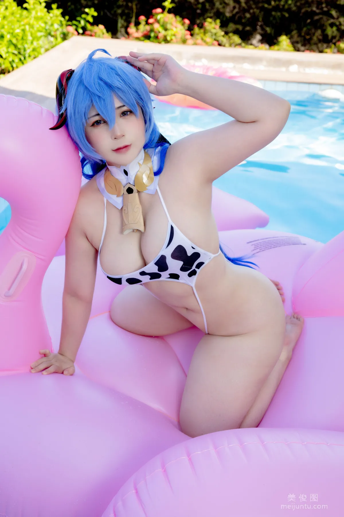 [Web Celebrity COSER] Uy Uy, Ganyu Photo Set photo 16