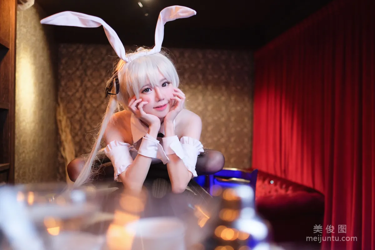 [網紅COSER] Sally Dorasnow - Sora Kasugano Bunny Suit 寫真套圖 12