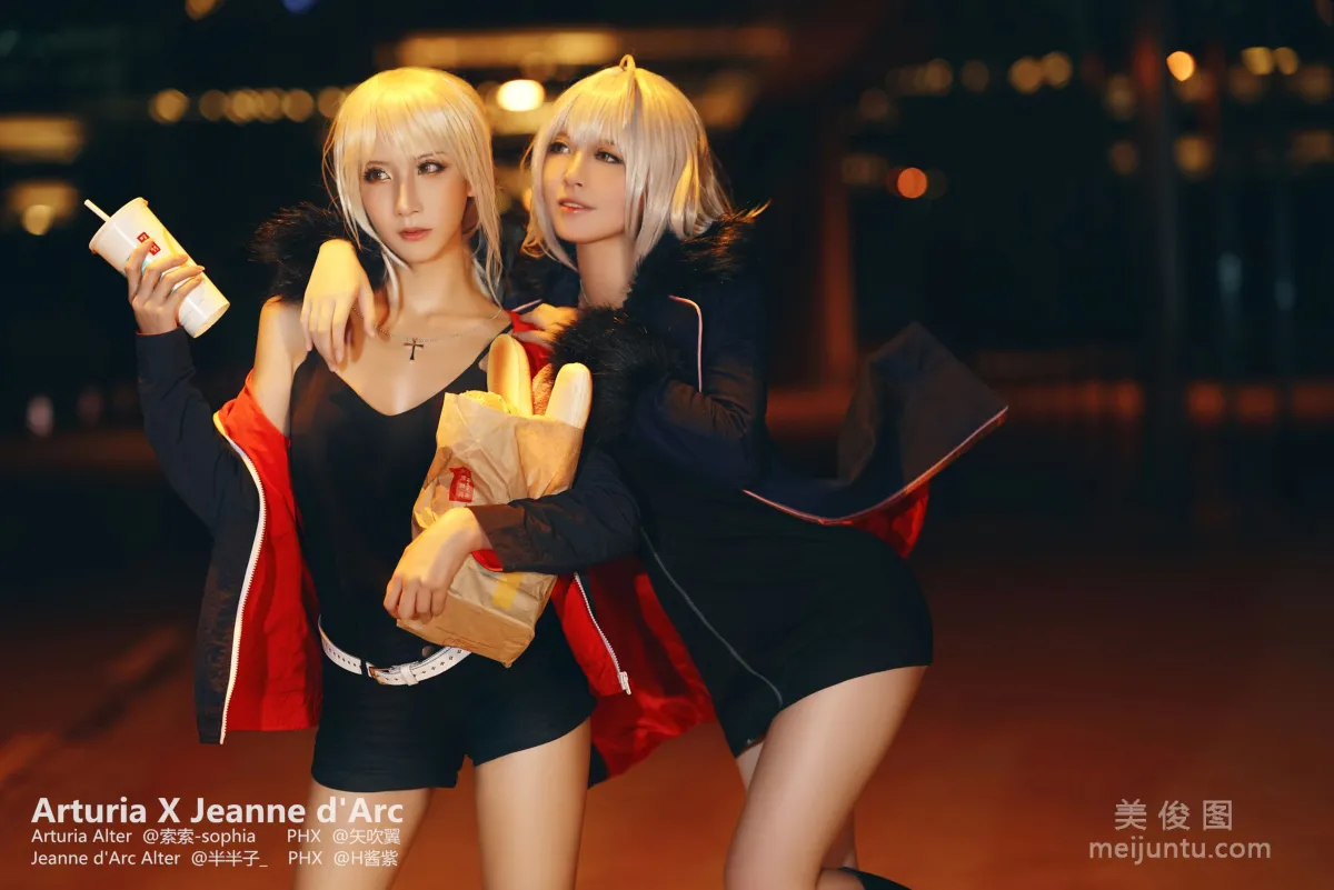 [網紅COSER] 半半子&amp;索索sophia - Full set Upscaled 3