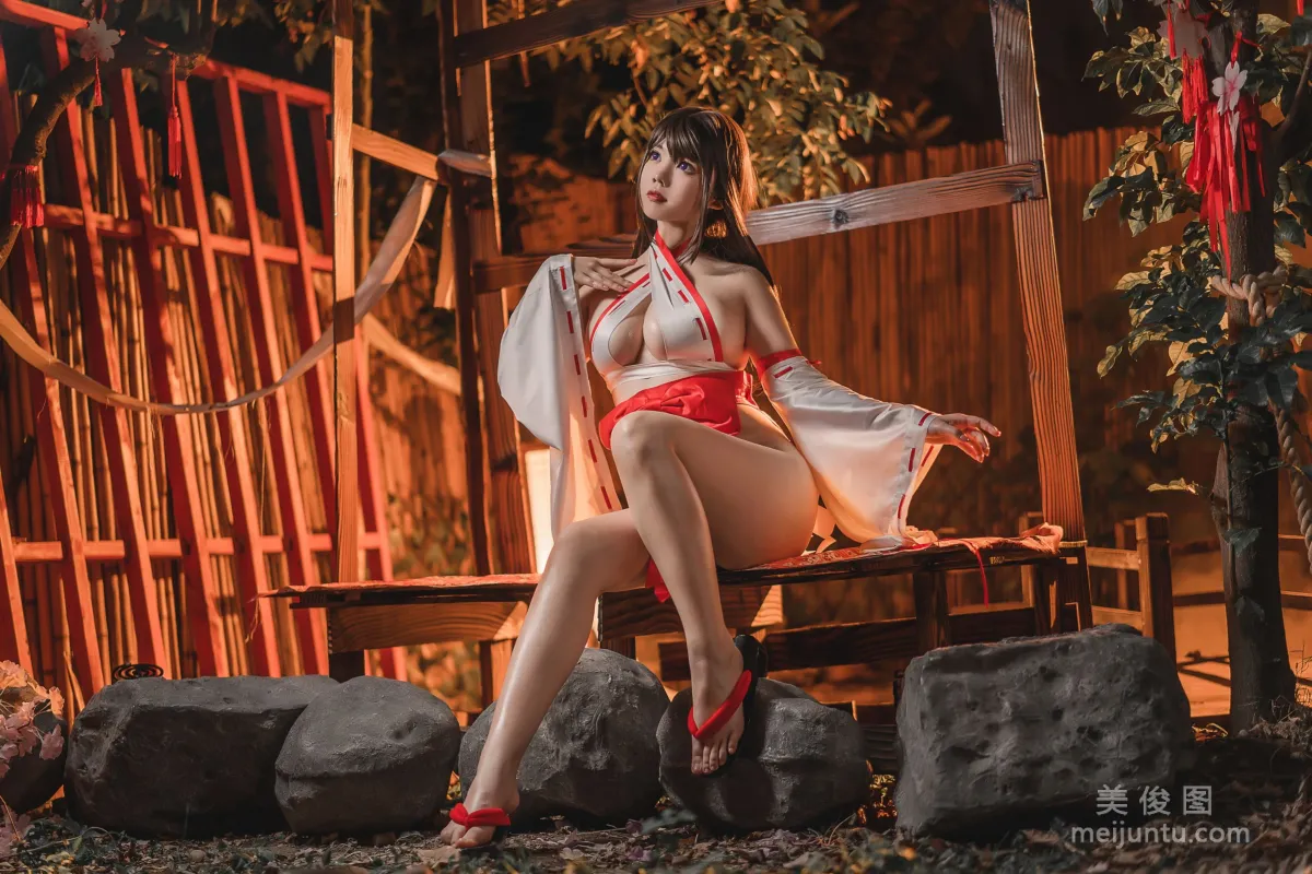 [Web Idols] Ariri Ganlory - Rope and Shrine Maiden photo 15
