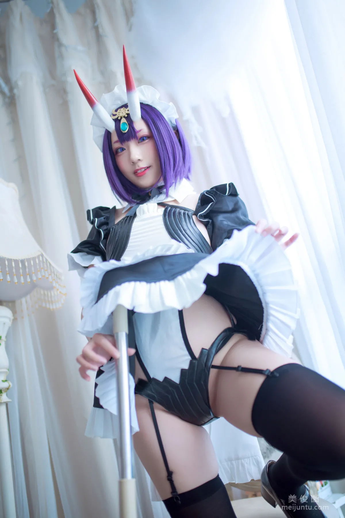 [Web Idols COSER] Anime Blogger Mime Mimei - Shuten Douji Maid photo 6