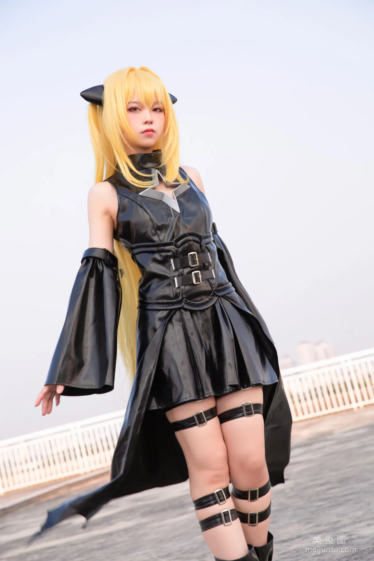 [Web Idol Coser Photos] Anime Blogger G44 Buhui Shoushang - Little Darkness Casual Clothes photo 9
