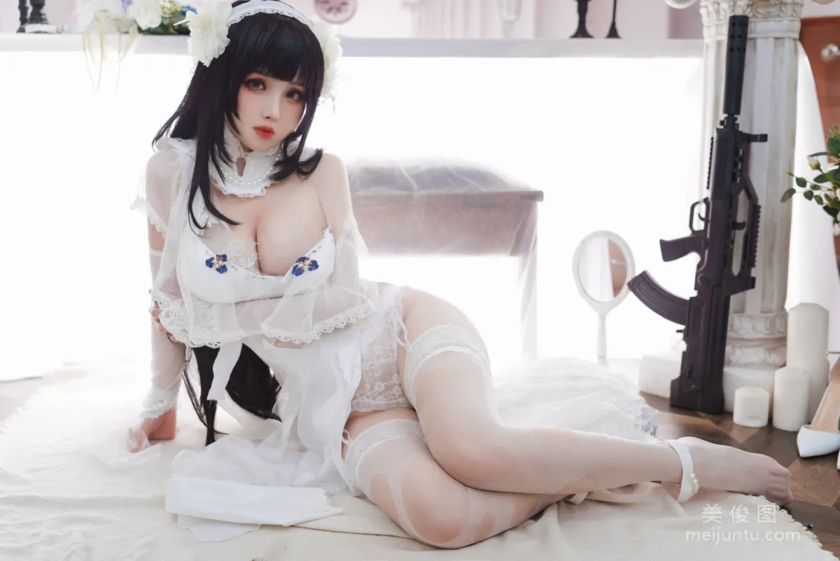 [Web Idol Coser] rioko Liang Liangzi - 95 Bride Photo Set photo 23
