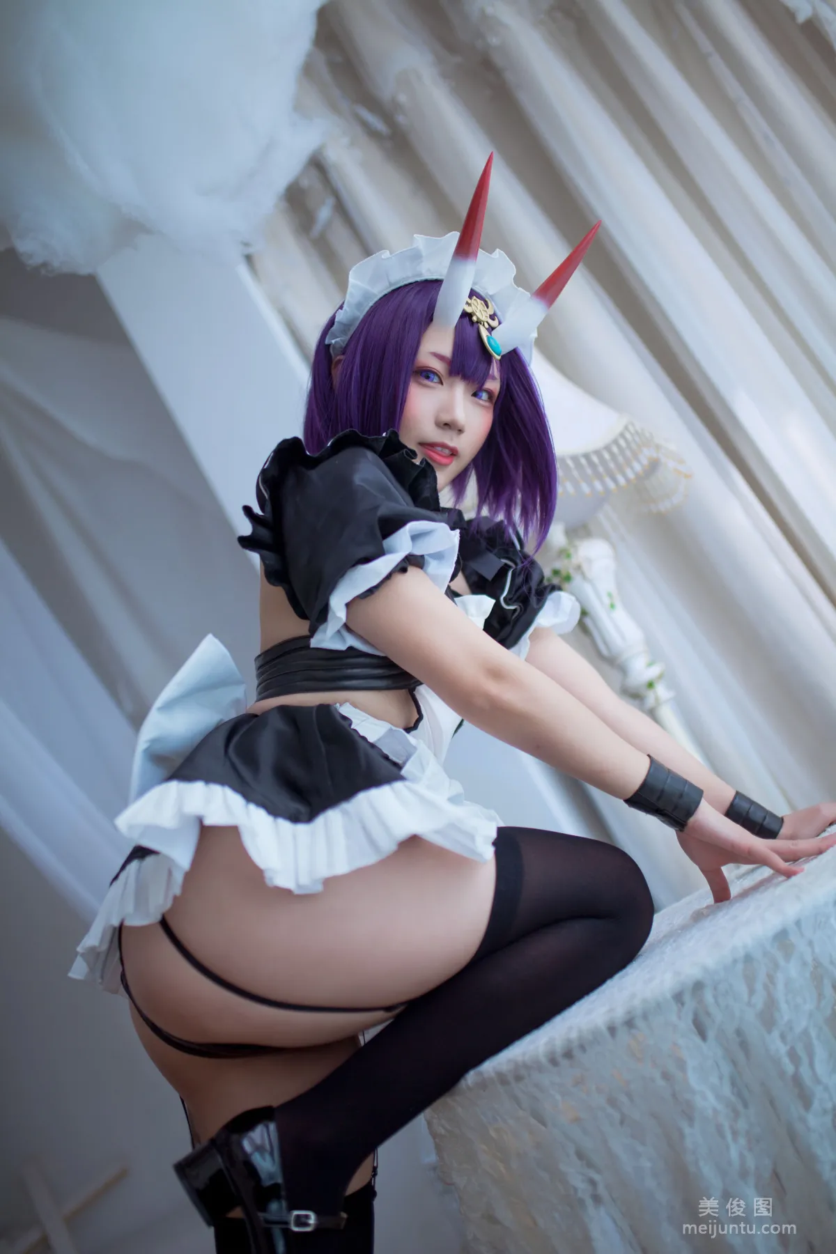 [Web Idols COSER] Anime Blogger Mime Mimei - Shuten Douji Maid photo 8